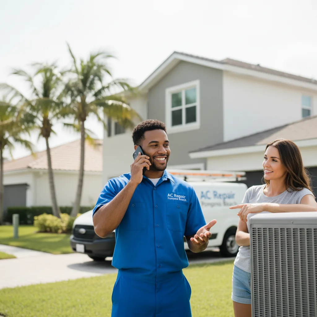 AC Repair Pompano Beach customer support in Romney